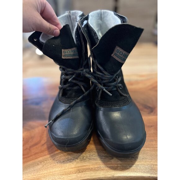 Sorel‎ Kaufman Leather Winter Duck Boots - Size 9 main image 6